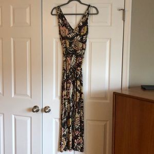 LOFT Petite Floral Maxi Dress